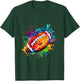 American Football Football Costume Gift , black T-Shirt - T-Shirt | Forest