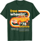 Ford Bronco Free Wheelin' 1978 4 Wheel Division , black T-Shirt - T-Shirt | Forest