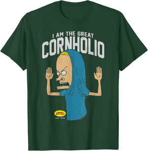 Beavis and Butt-Head I Am the Great Cornholio , black T-Shirt - T-Shirt | Forest
