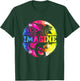 Imagine Fantasy Dragon Retro Tribal T-Shirt - T-Shirt | Forest