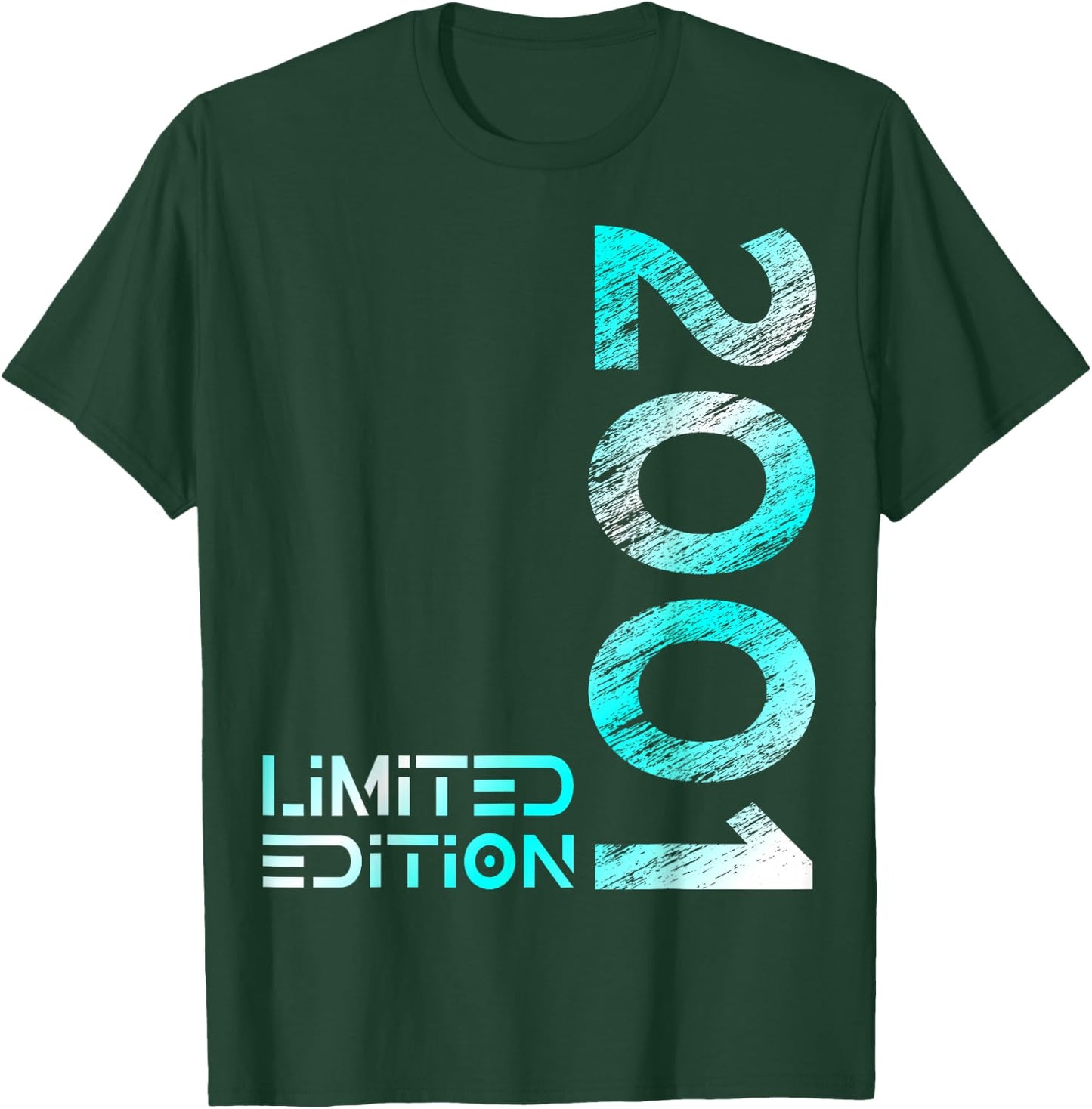 25. Geburtstag Limited Edition Jahrgang 2001 Mann Frau T-Shirt - T-Shirt | Forest