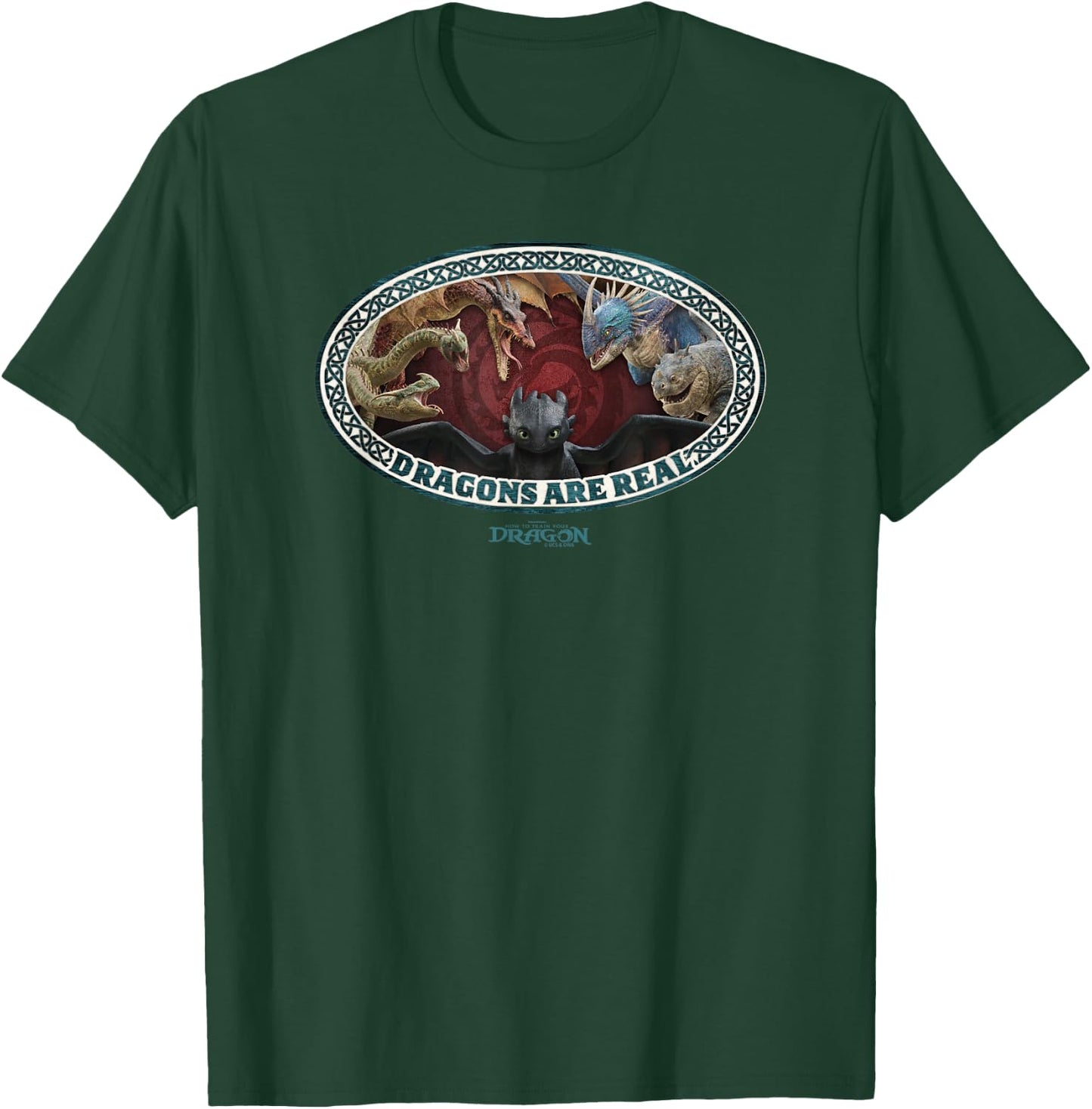 DreamWorks Dragons are Real T-Shirt - T-Shirt | Forest