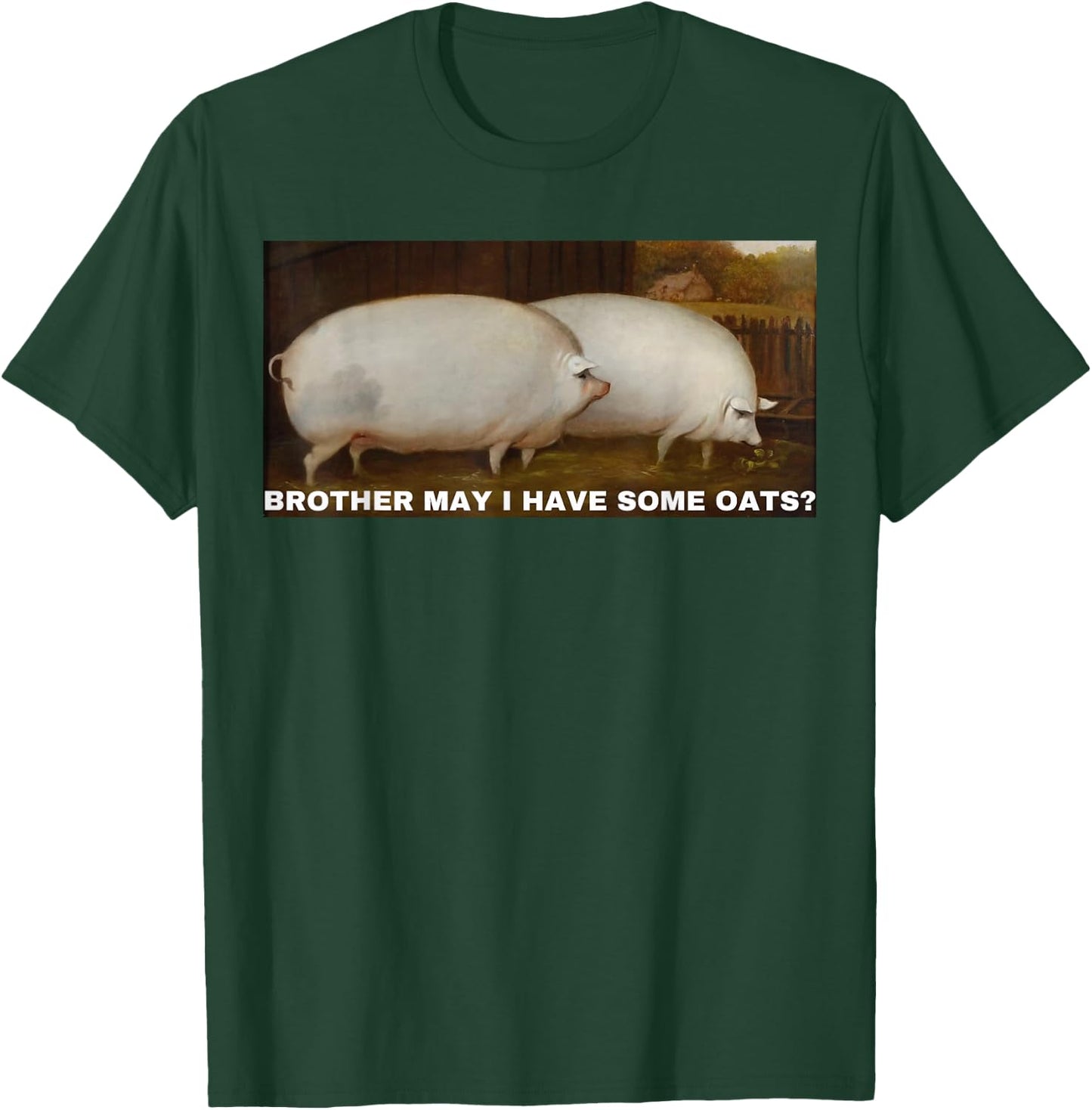 Brother May I Have Some Oats T-Shirt - T-Shirt | Forest