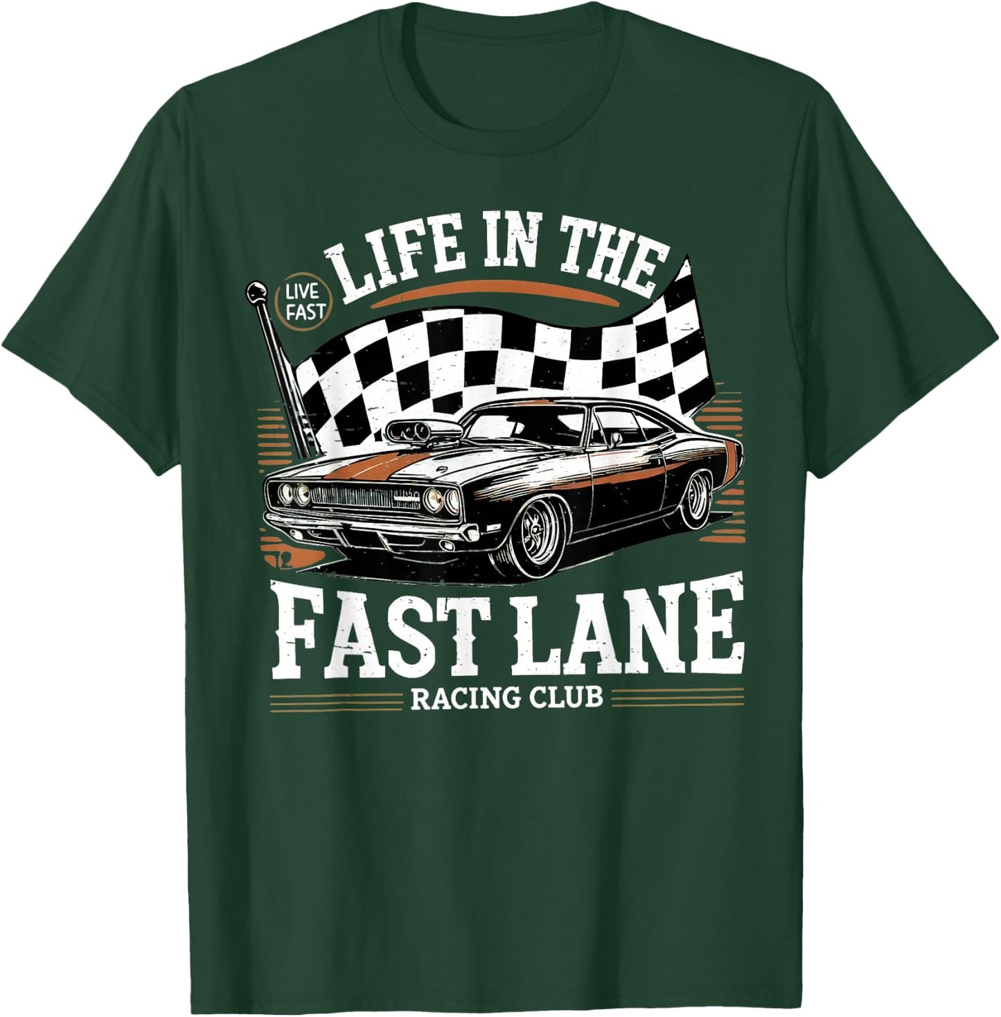 Quote Racing T-Shirt - T-Shirt | Forest