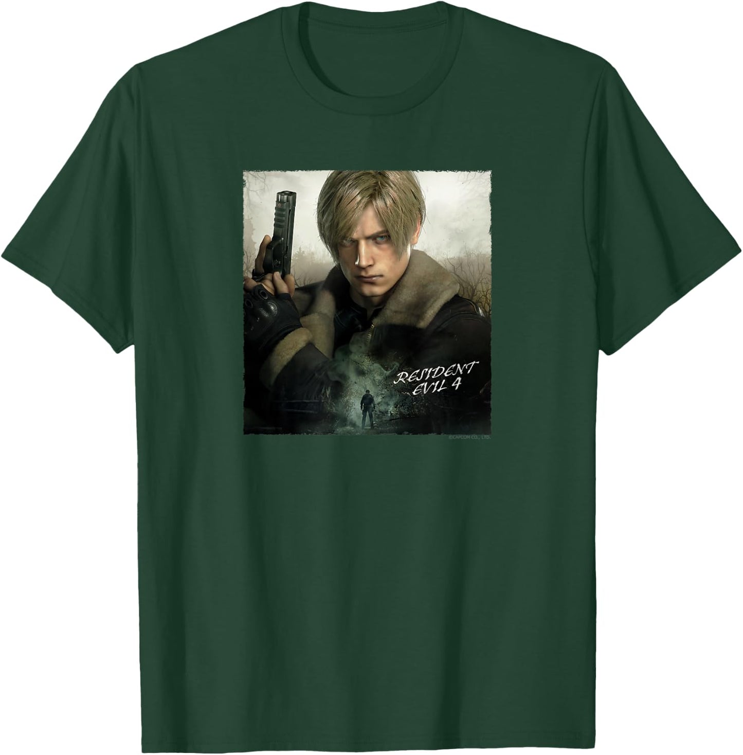 RESIDENT EVIL 4 Leon T-Shirt - T-Shirt | Forest