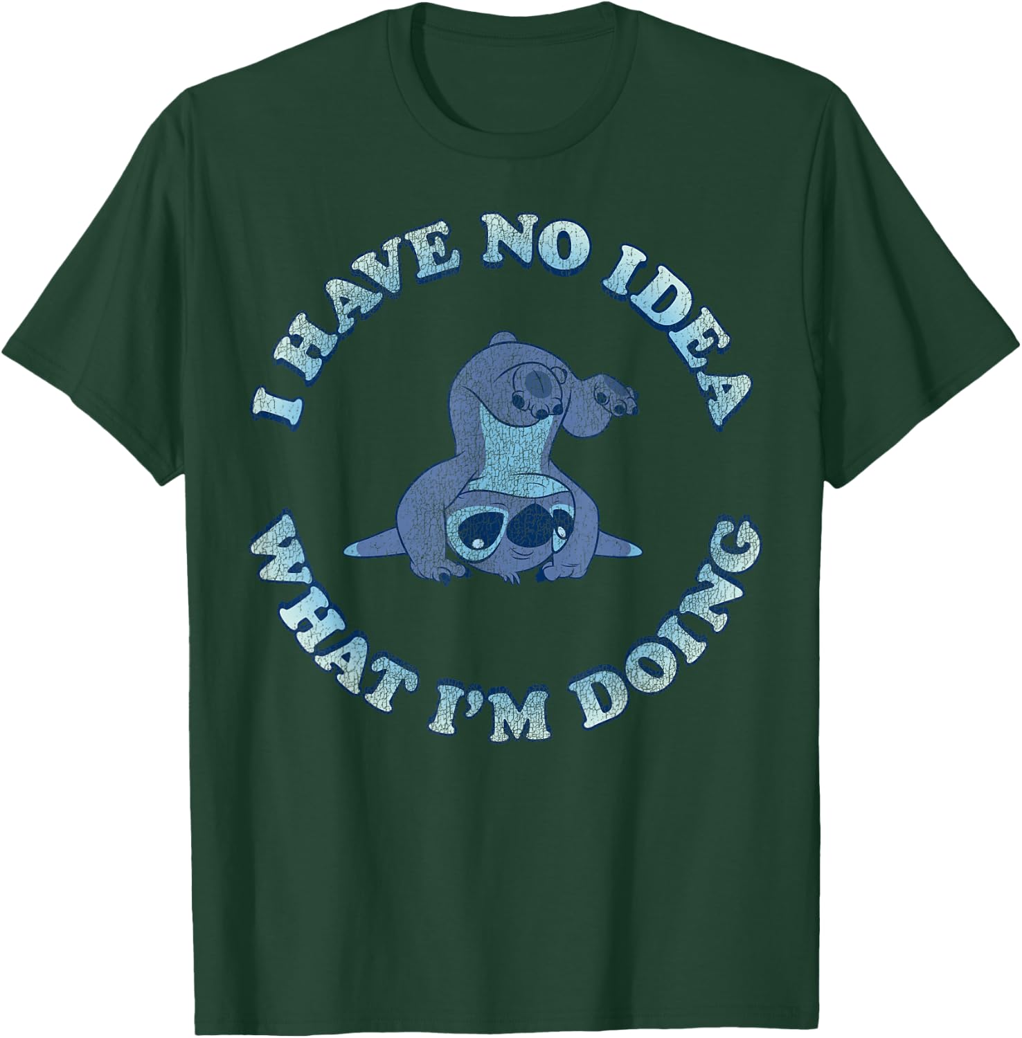 Disney Lilo & Stitch I Have No Idea What I'm Doing T-Shirt - T-Shirt | Forest