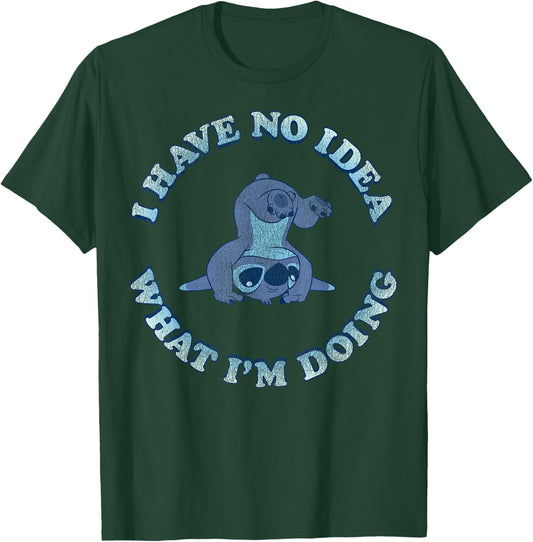 Disney Lilo & Stitch I Have No Idea What I'm Doing T-Shirt - T-Shirt | Forest