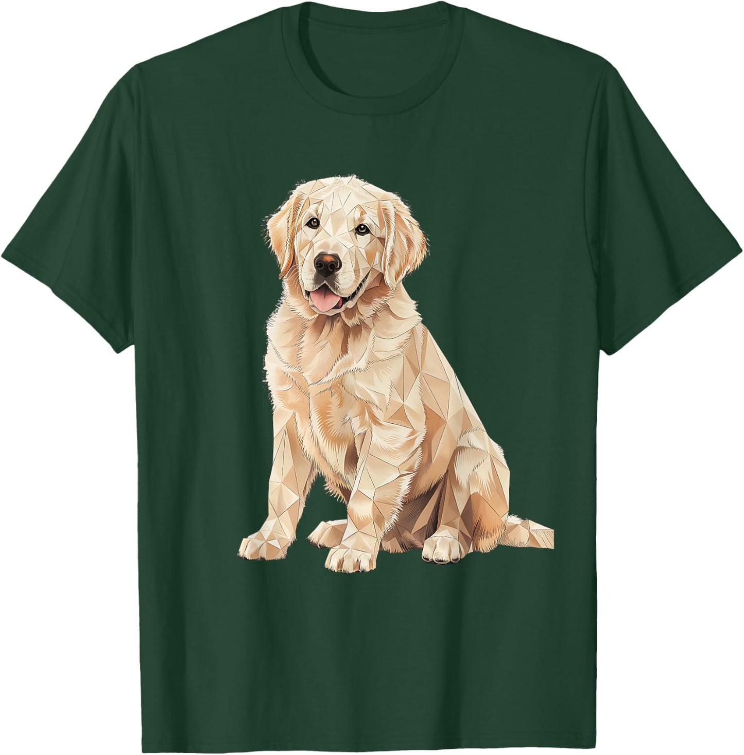 English Cream Golden Retriever Lab Gifts T-Shirt - T-Shirt | Forest