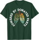 Organ Transplant SteMi Apparel Powered By Donated Parts Lung Transplant Warrior T-Shirt - T-Shirt | Forest