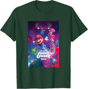 The Super Mario Galaxy Movie Epic Cosmic Adventure T-Shirt - T-Shirt | Forest