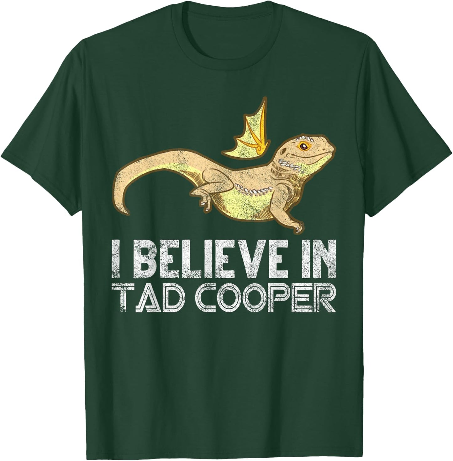 Science Lizard Tad Cooper Fan T-Shirt - T-Shirt | Forest