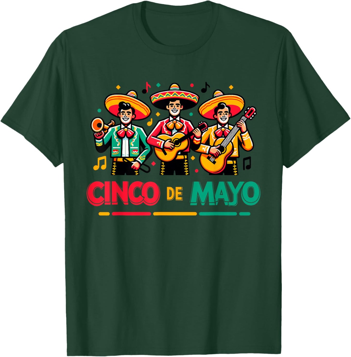 Cinco De Mayo Fiesta Fun Family Match 5 De Mayo T-Shirt - T-Shirt | Forest