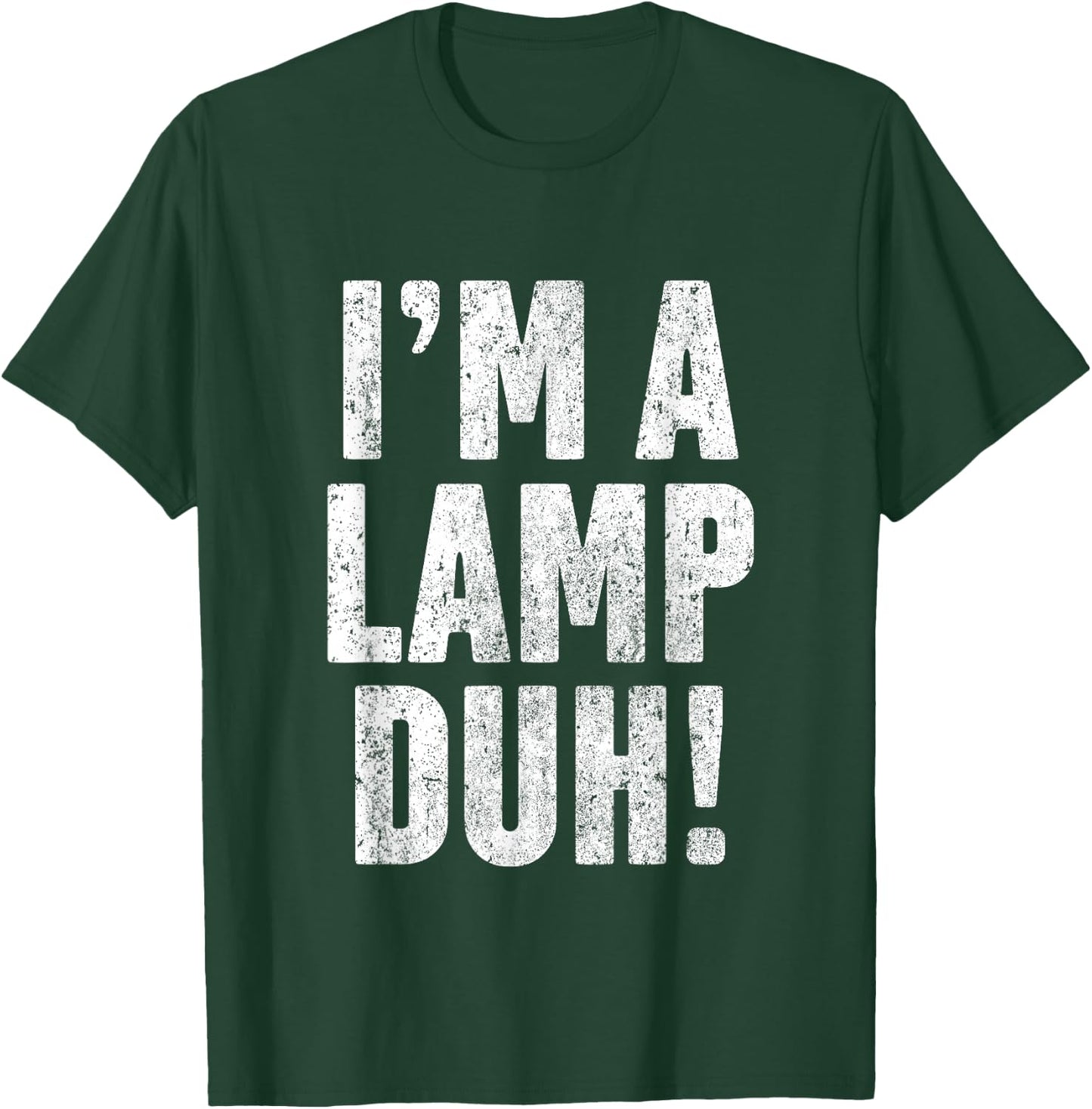 I'm A Lamp Easy Halloween Costume T Shirt Funny Moth T-Shirt - T-Shirt | Forest