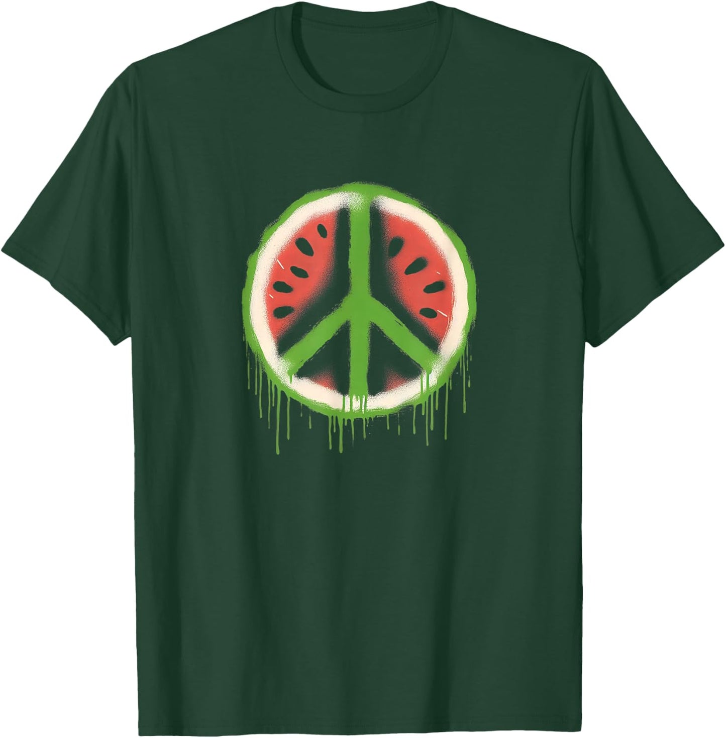 Palästina Wassermelone Palästina Frieden Wassermelone Palästina T-Shirt - T-Shirt | Forest