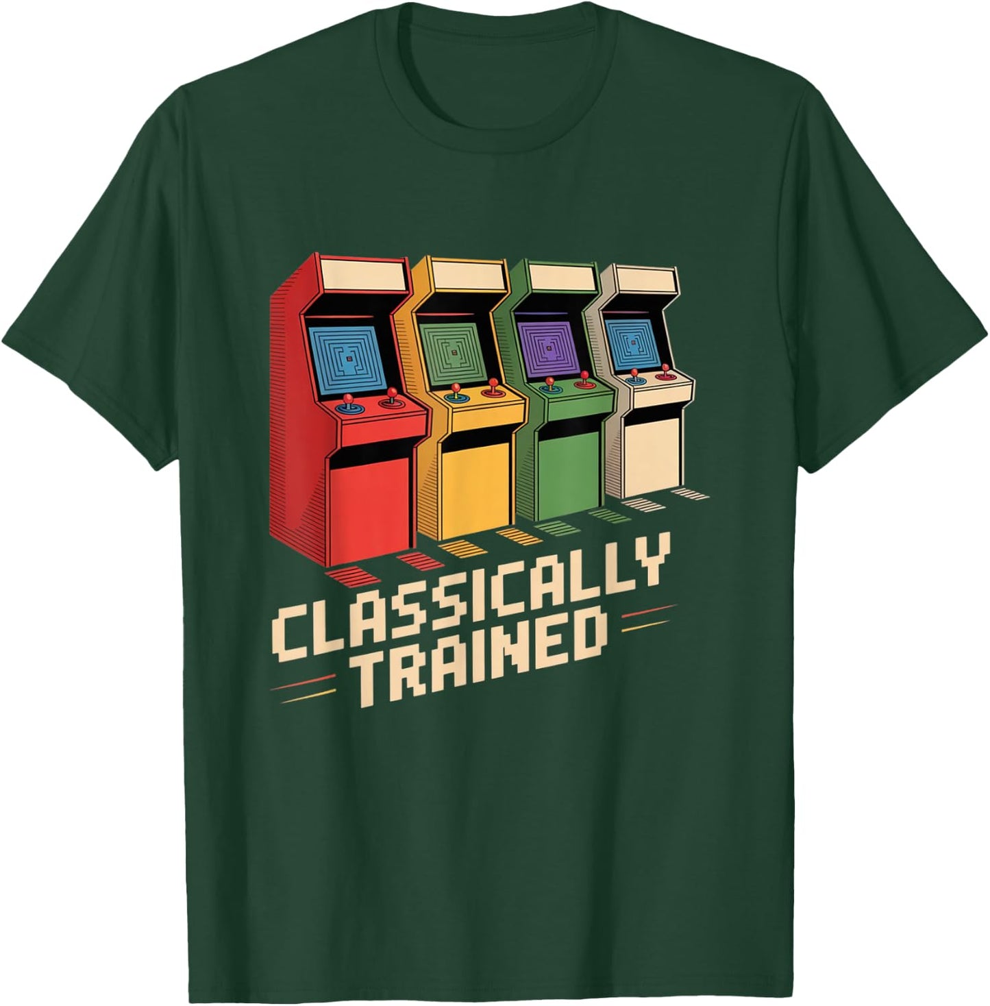 Vintage Arcade Cabinet Video Gaming T-Shirt - T-Shirt | Forest