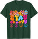 Retro 60s 70s Peace Stay Groovy Sunflowers Positive Mind T-Shirt - T-Shirt | Forest