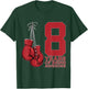 Boxing 8 Years of Being Awesome Boxer 8th Birthday T-Shirt - T-Shirt | Forest