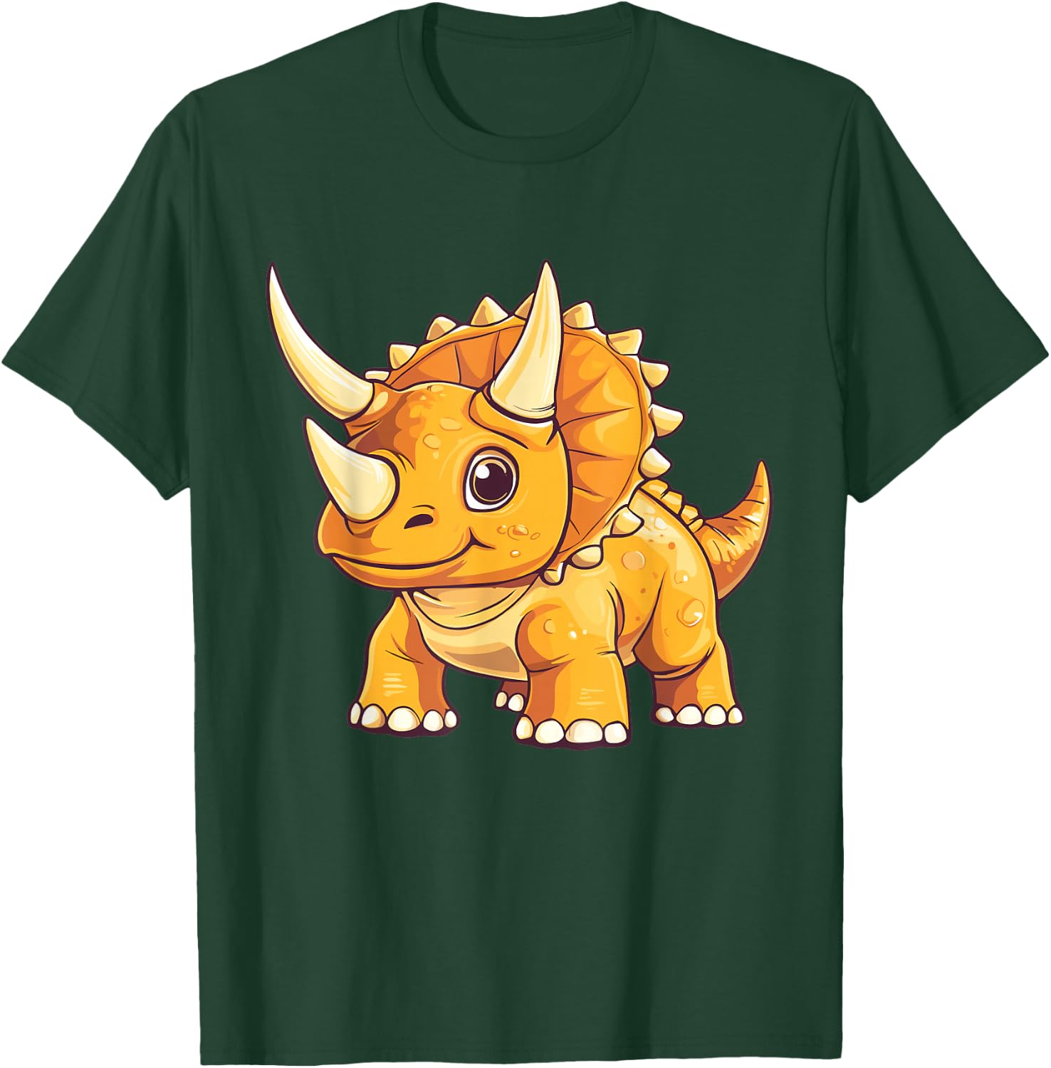 Kids Triceratops T-Shirt - T-Shirt | Forest