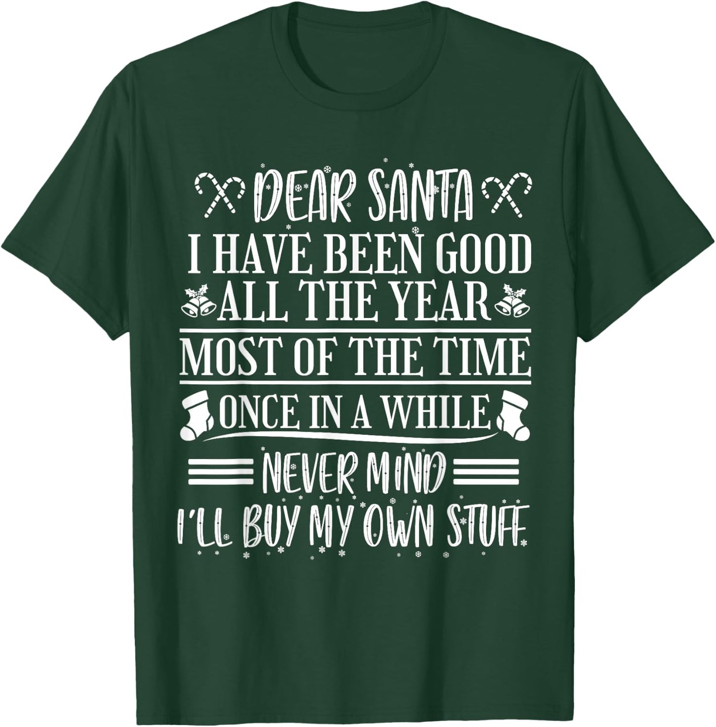 Christmas Santa T-Shirt - T-Shirt | Forest
