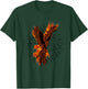 Gothic Burning Phoenix Motorcycle Riders Wild Gift T-Shirt - T-Shirt | Forest