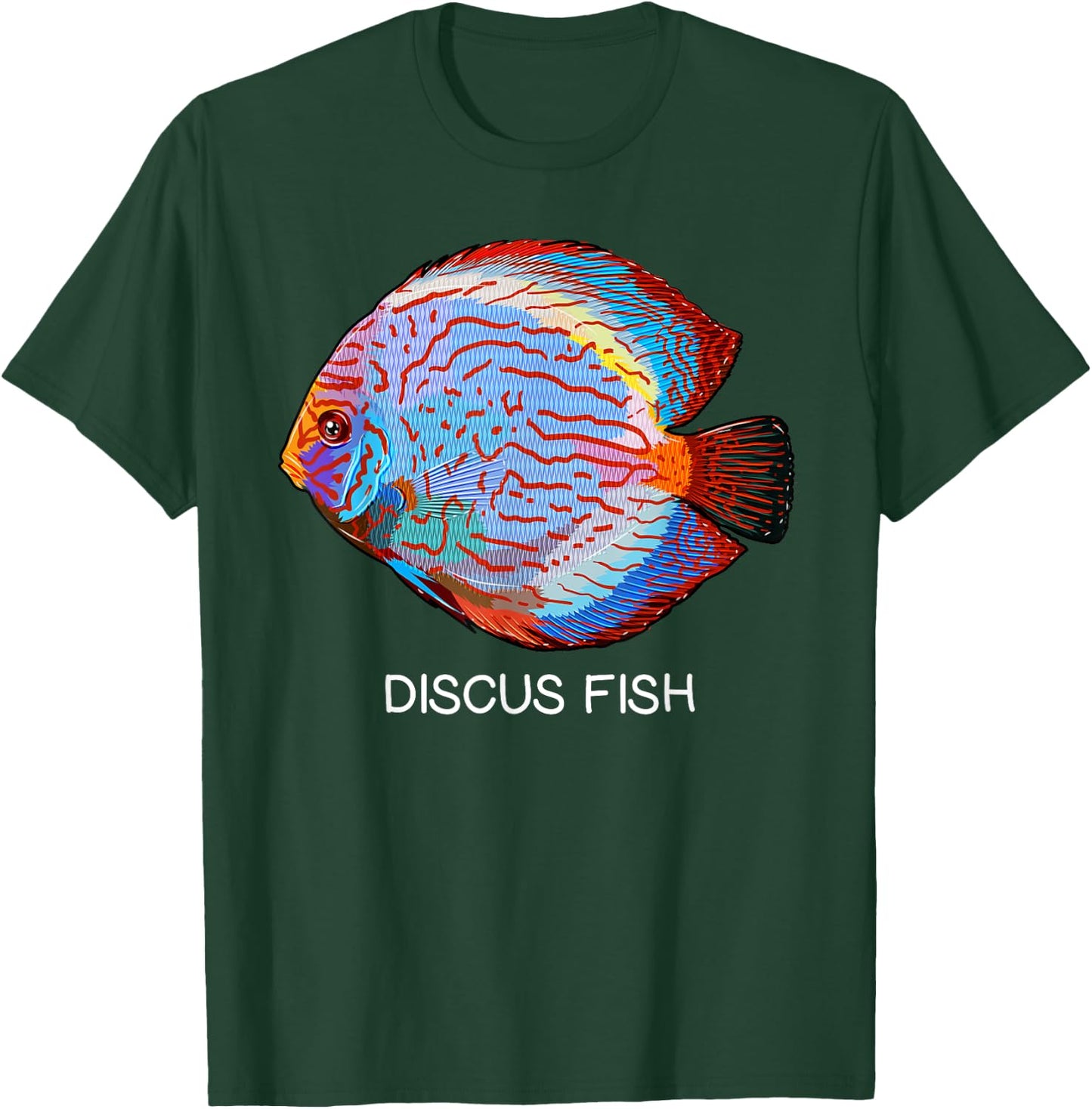 Discus fish Freshwater Aquarium Fish T-Shirt - T-Shirt | Forest