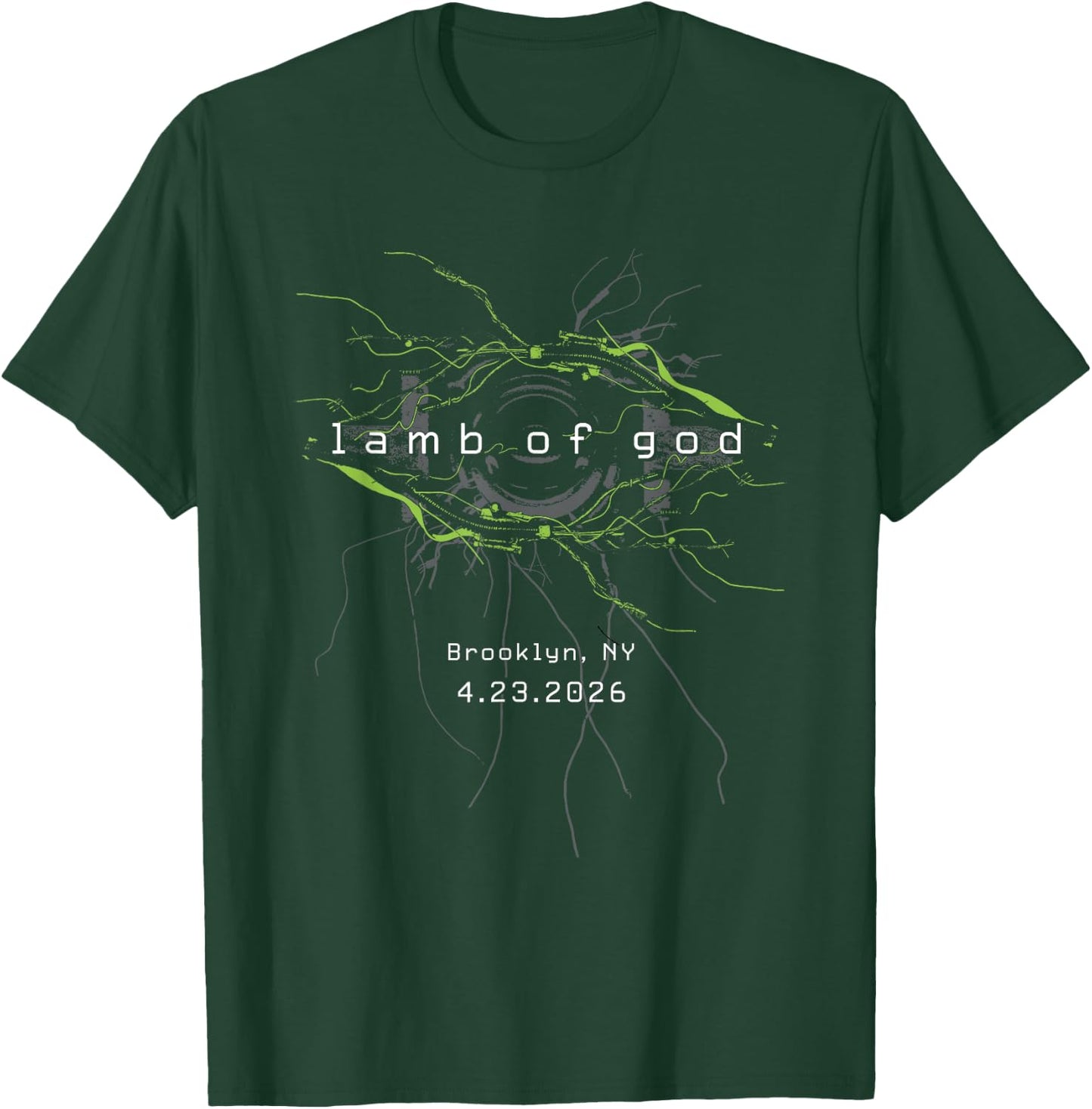 Lamb of God Into Oblivion Tour Brooklyn T-Shirt - T-Shirt | Forest