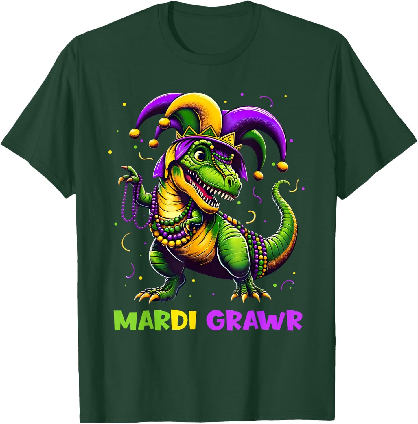Toddler Kids Mardi Gras Boys T-Shirt - T-Shirt | Forest