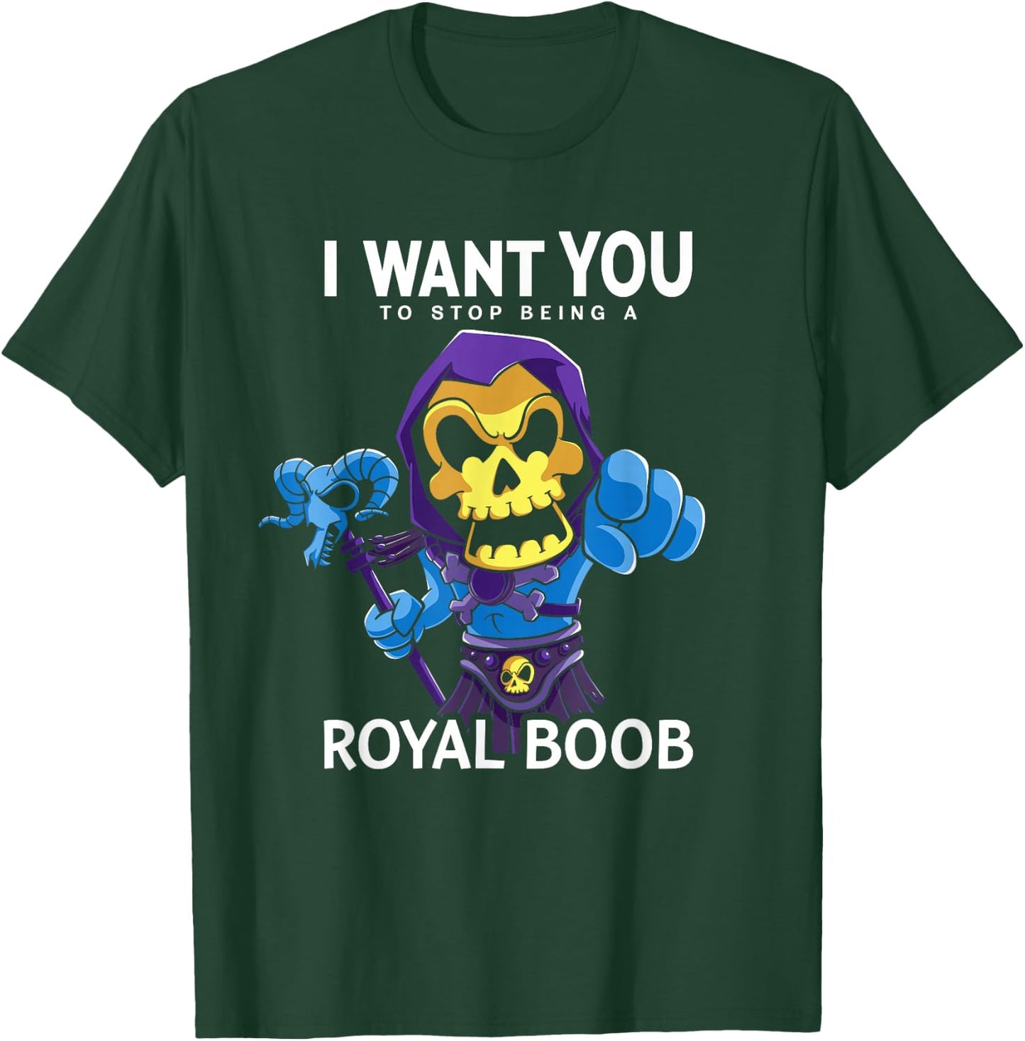Retro 80's Cartoon Wants You T-Shirt - T-Shirt | Forest