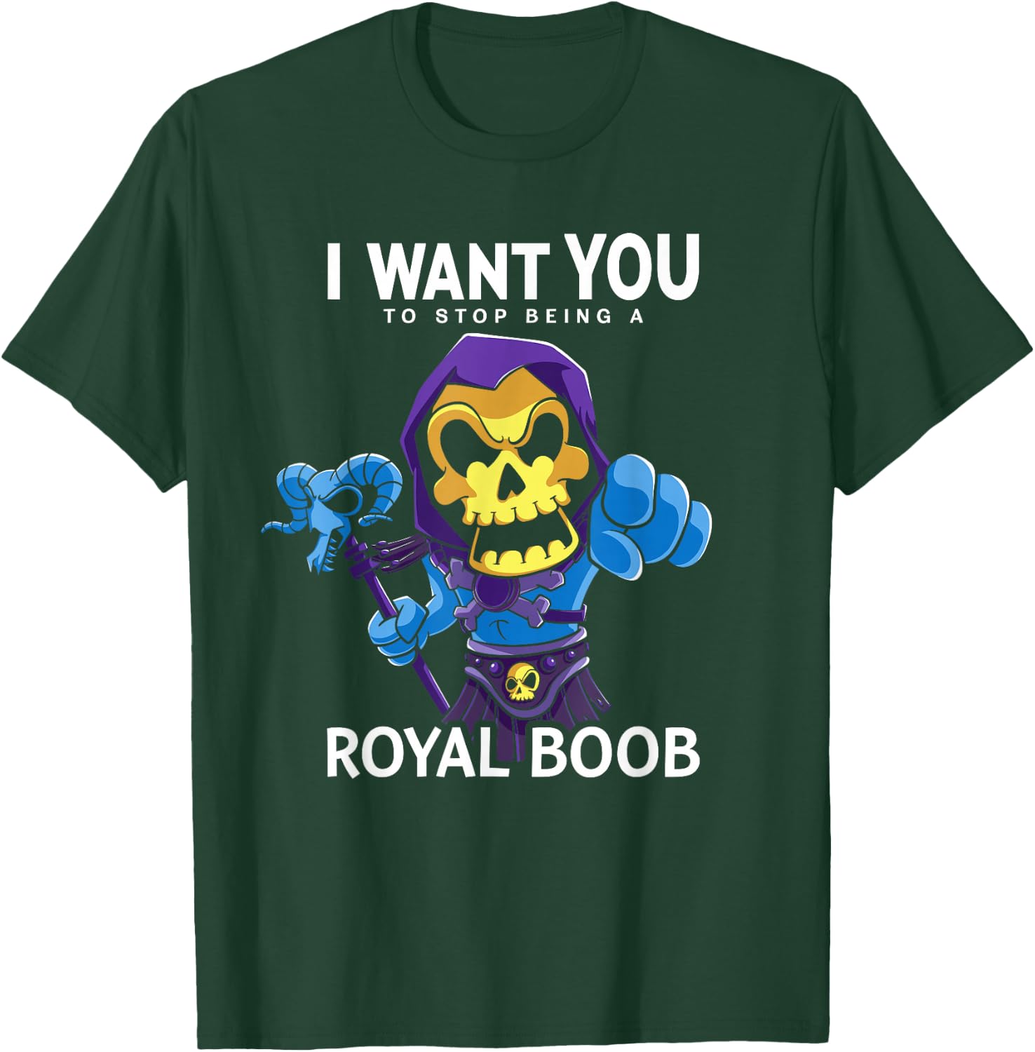 Retro 80's Cartoon Wants You T-Shirt - T-Shirt | Forest