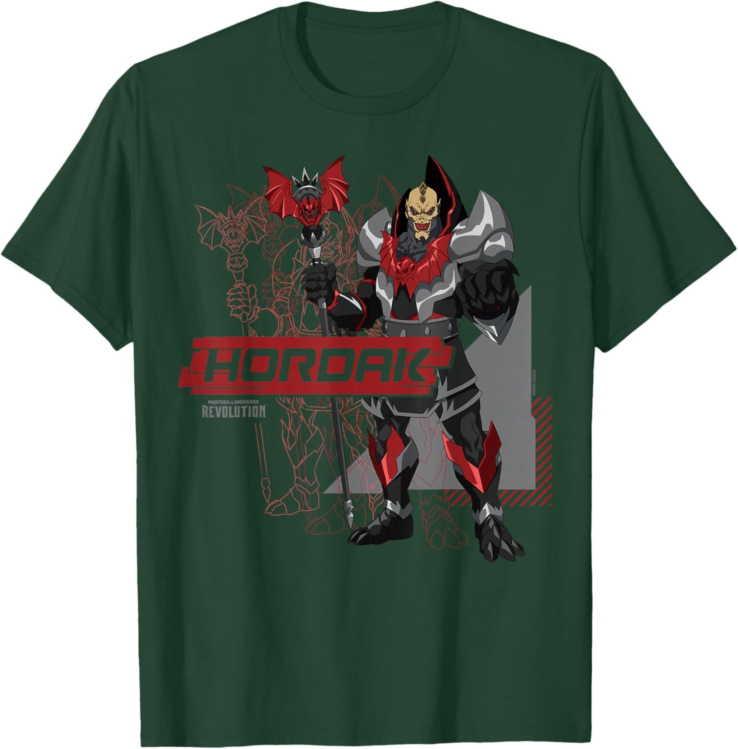 The Masters of the Universe Revolution - Hordak , black T-Shirt - T-Shirt | Forest