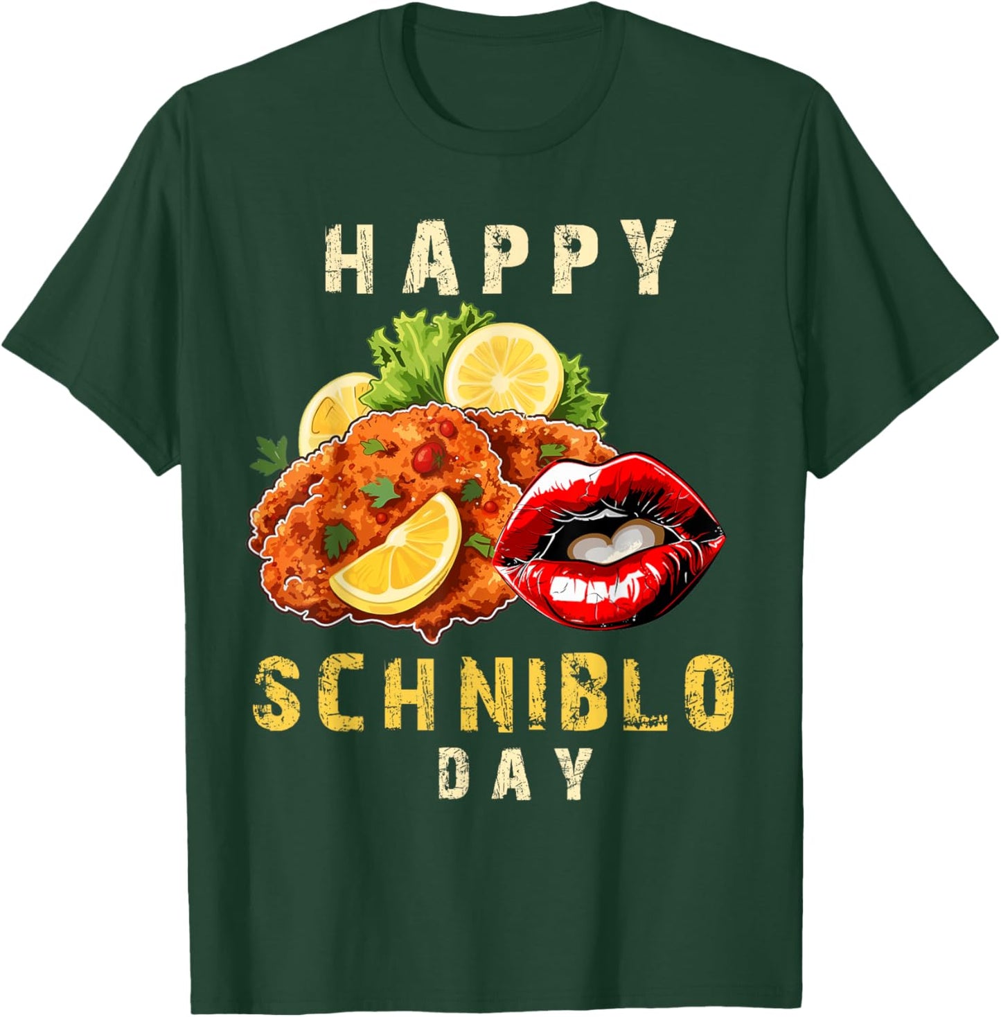 Schniblo Tag – Happy Schniblo Day 's Day , black T-Shirt - T-Shirt | Forest