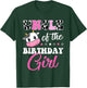 Uncle Of The Birthday Girl Family Matching Shirt Farm Cow T-Shirt - T-Shirt | Forest