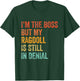 I'm The Boss But My Ragdoll Cat Is Still In Denial Retro T-Shirt - T-Shirt | Forest