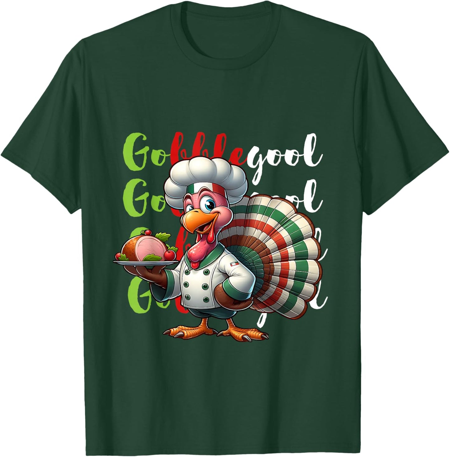 Funny Gobblegool Turkey Thanksgiving gobble gool turkey 2024 T-Shirt - T-Shirt | Forest