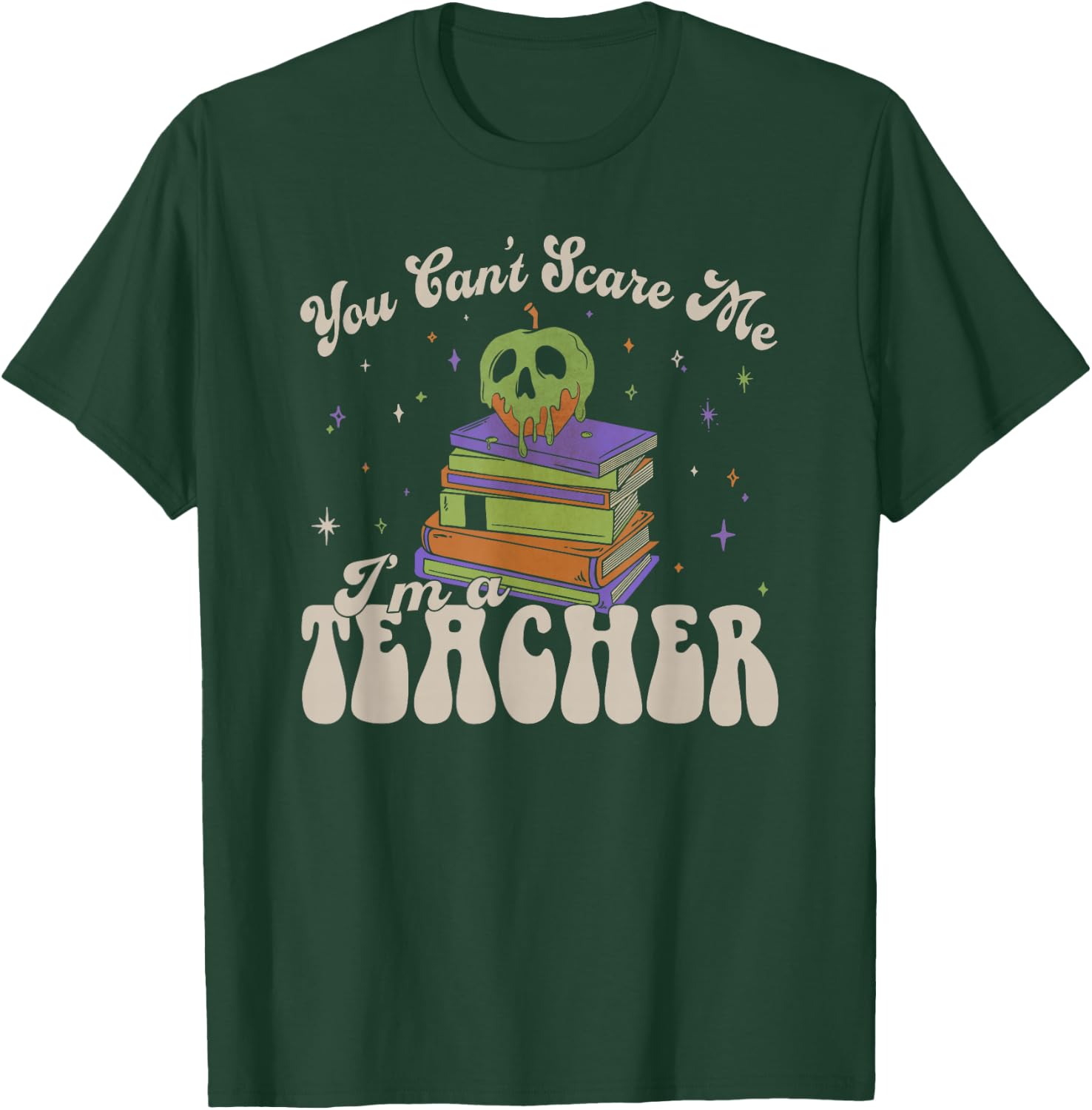 Disney Villains You Can't Scare Me I'm A Teacher T-Shirt - T-Shirt | Forest