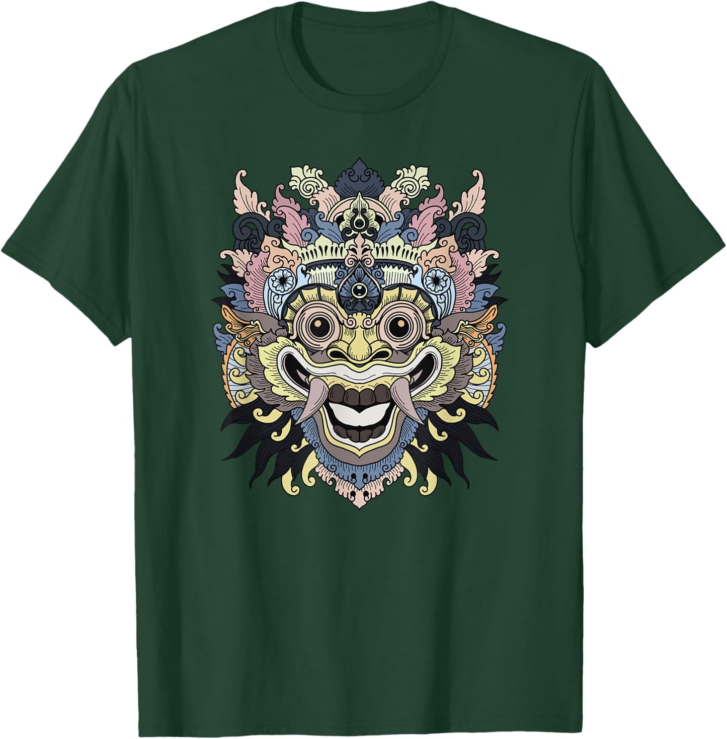 Barong Bali Balinese Culture Lover Island of Gods Indonesia T-Shirt - T-Shirt | Forest