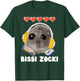 Bissi Zocki Funny Sad Hamster Cute Hamstie , black T-Shirt - T-Shirt | Forest