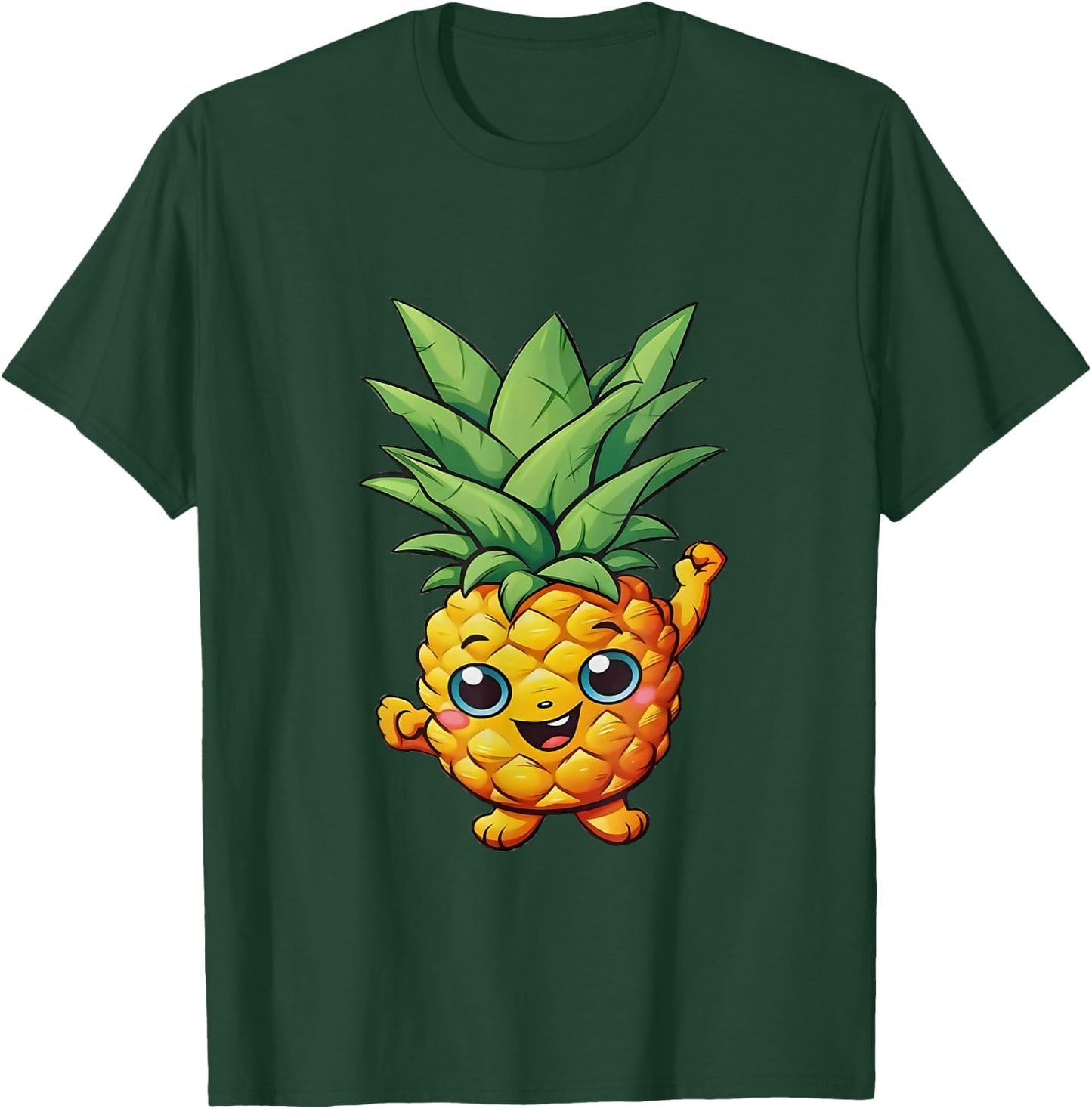 Pineapple for Kids, Pineapple , Pineapple for Youth T-Shirt - T-Shirt | Forest