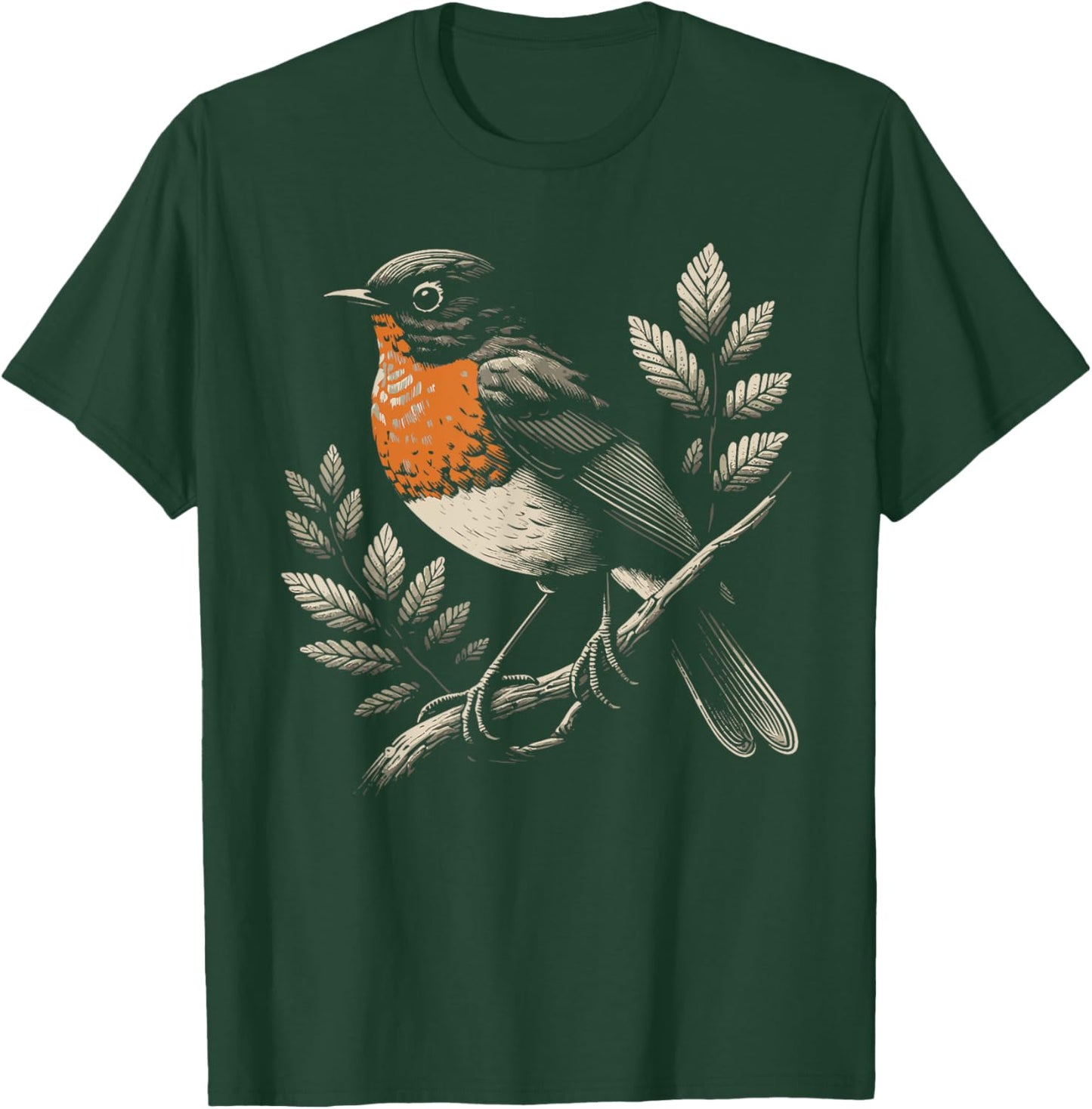 American Robin T-Shirt - T-Shirt | Forest