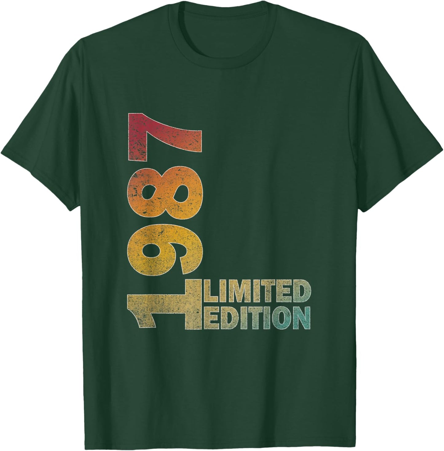 38th Birthday Gift men & women born 1987 turning 38 Year Old T-Shirt - T-Shirt | Forest