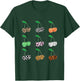 Cherry Animal Print Leopard T-Shirt - T-Shirt | Forest