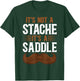 Funny Beard Sarcasm Stache Humor Mustache T-Shirt - T-Shirt | Forest
