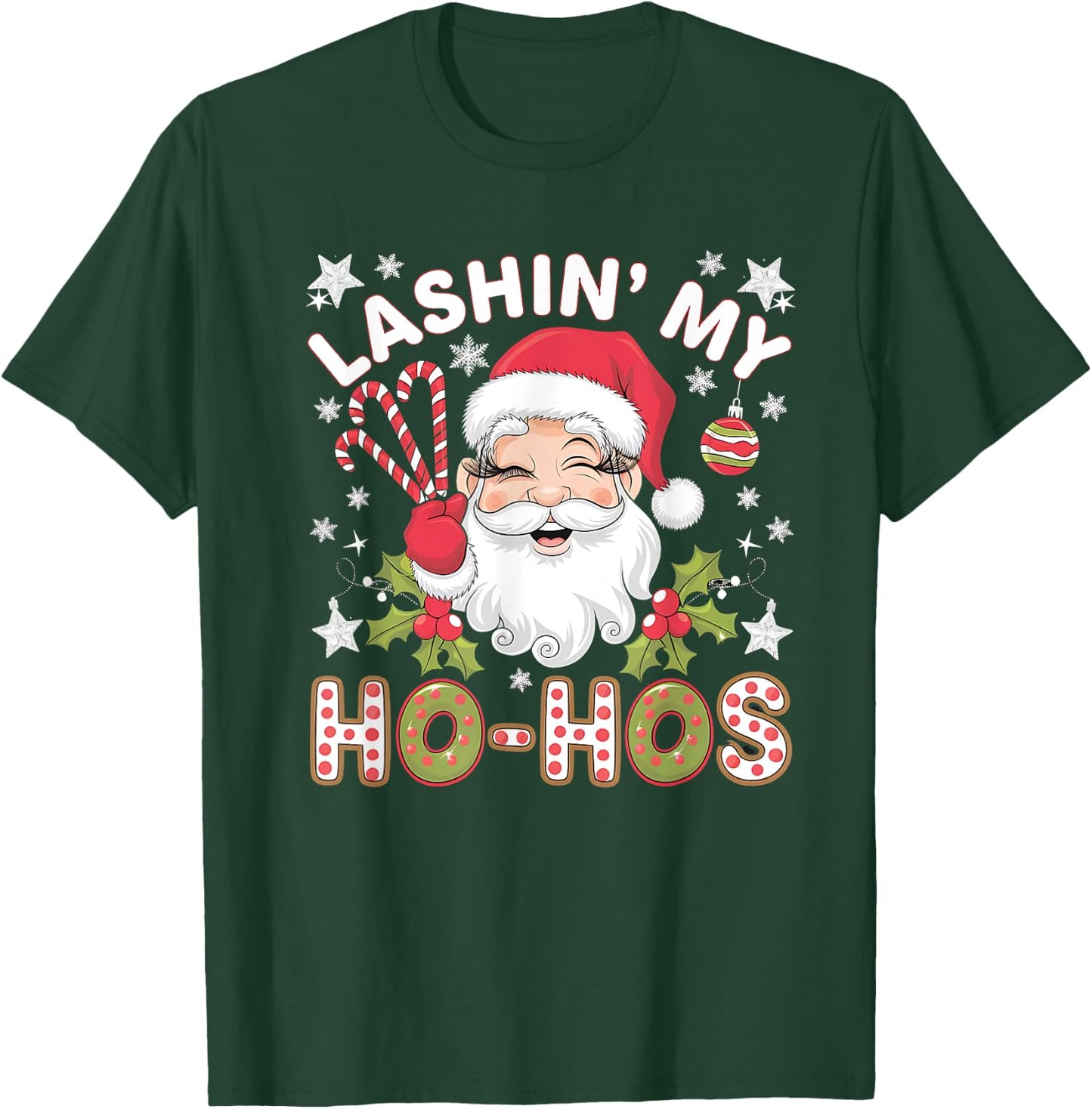 Xmas Cosmetics Lash Artist Lash Tech Girls T-Shirt - T-Shirt | Forest