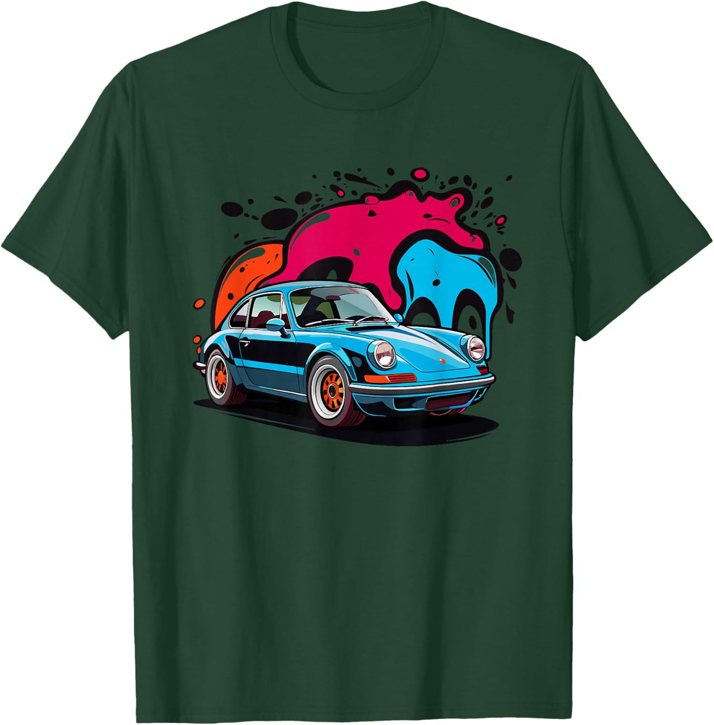 964 930 911 Sports Car T-Shirt - T-Shirt | Forest