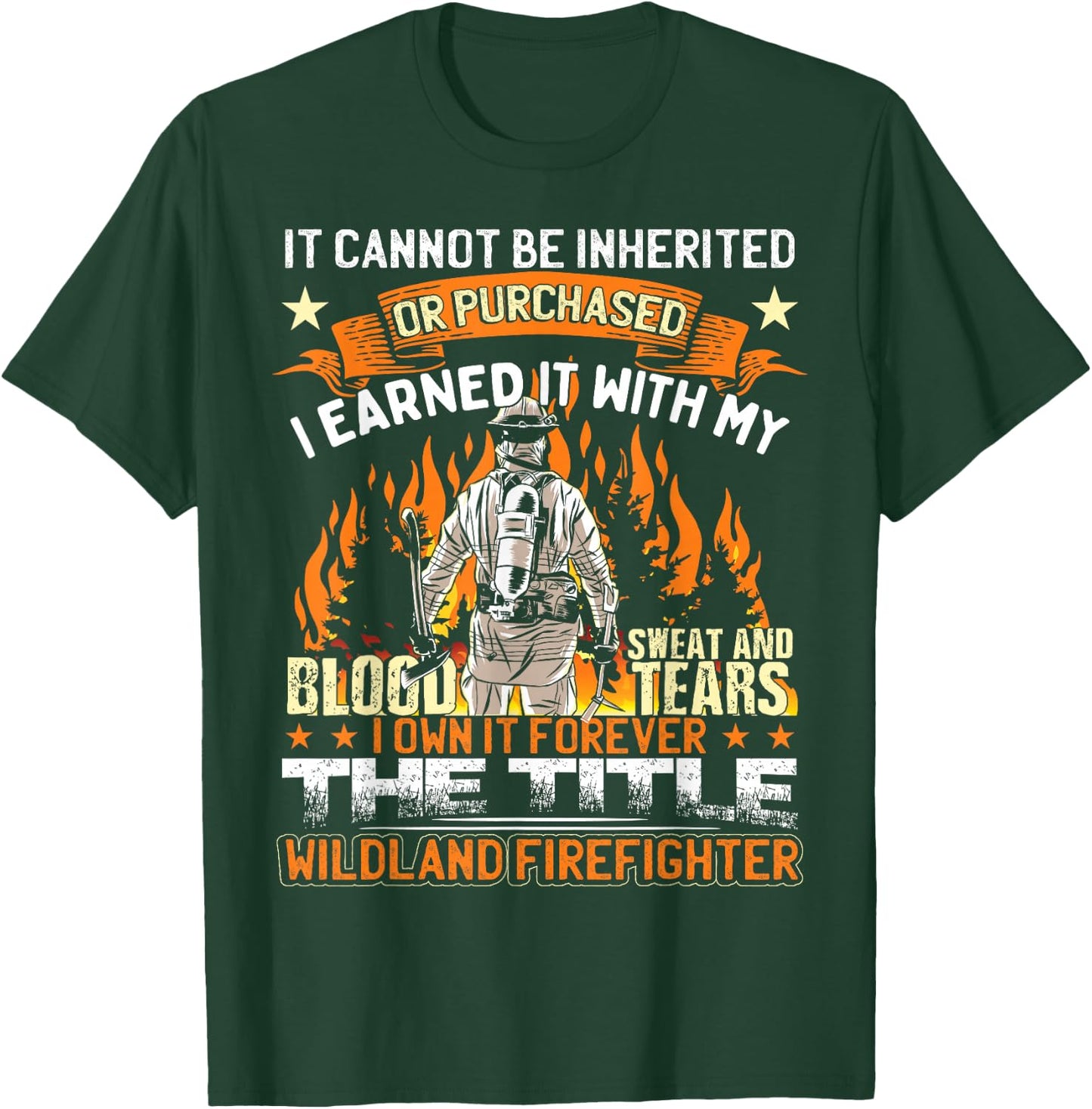 Wildland Firefighter T-Shirt - T-Shirt | Forest