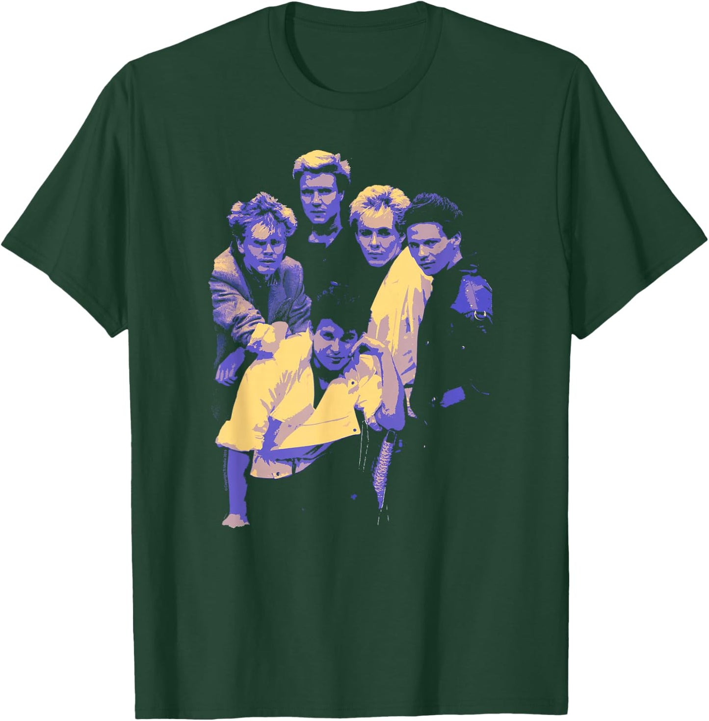 TV Times Duran Duran Bandporträt, blau, 1983 T-Shirt - T-Shirt | Forest