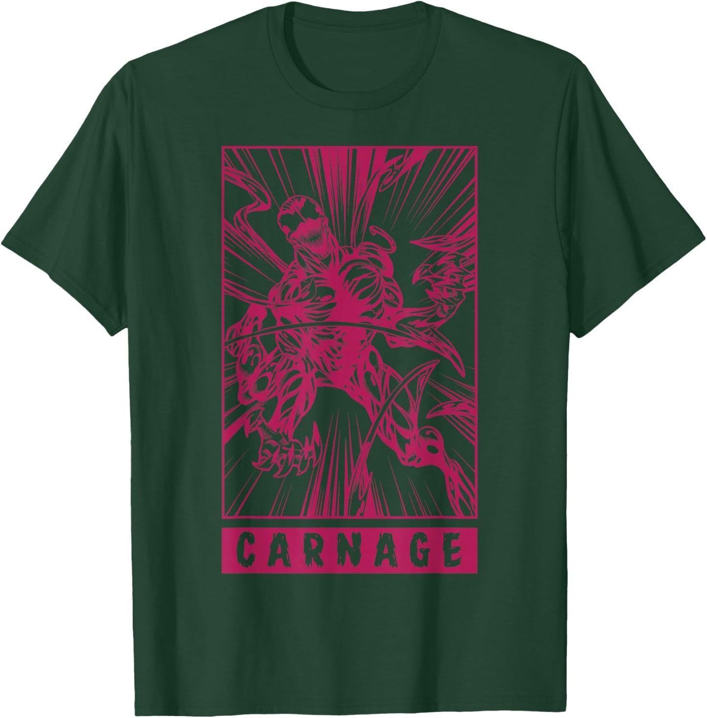 Marvel Venom Carnage Symbiote Comic Graphic T-Shirt - T-Shirt | Forest
