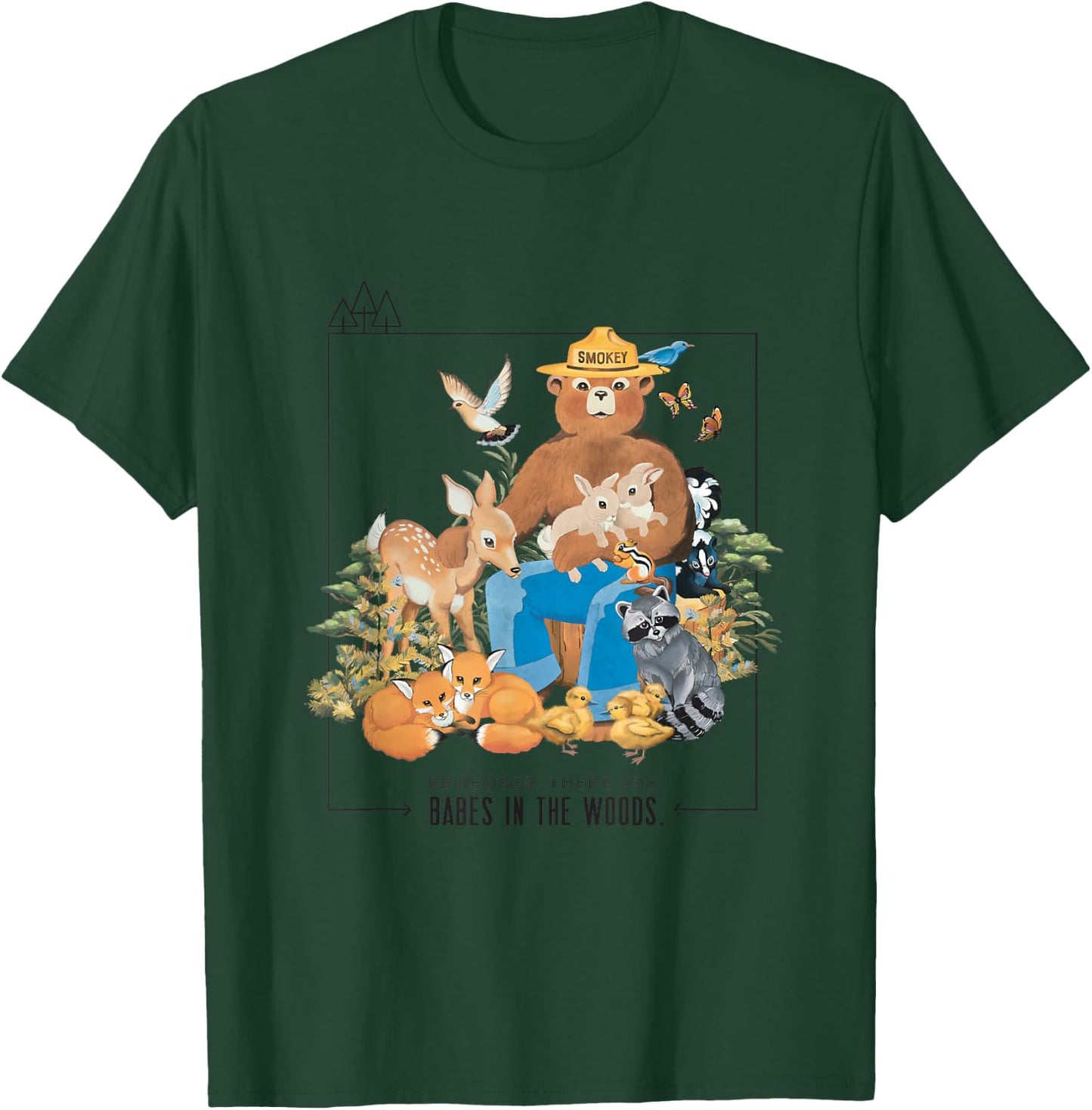 Smokey Bear Officially Licensed T-Shirt - T-Shirt | Forest