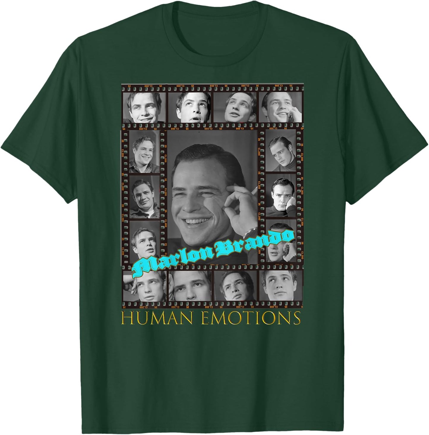 Marlon Brando_001_Back Printed T-Shirt - T-Shirt | Forest