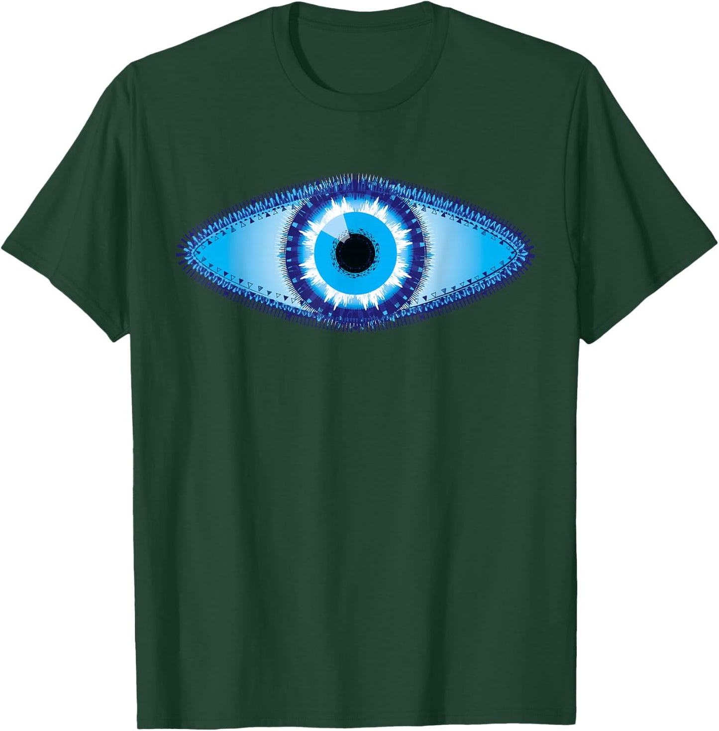 Evil Eye Shirt Nazar Protect From Evil Greek Turkish T-Shirt - T-Shirt | Forest